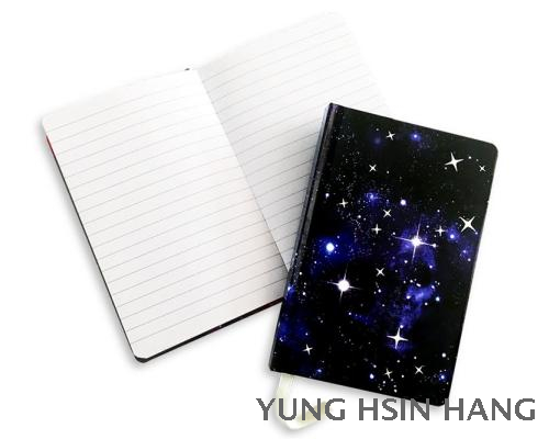 78-50N Galaxy Small Hardcover Notebook