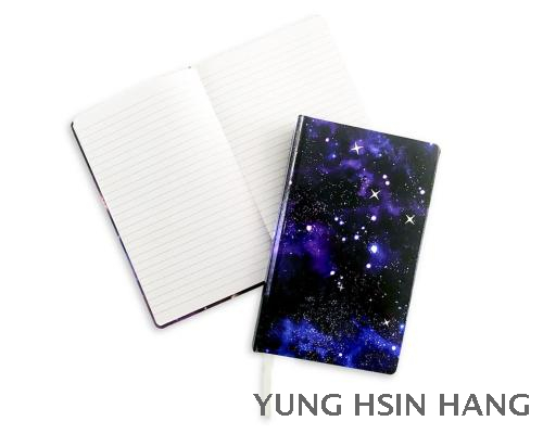 78-30N Galaxy Hardcover Notebook